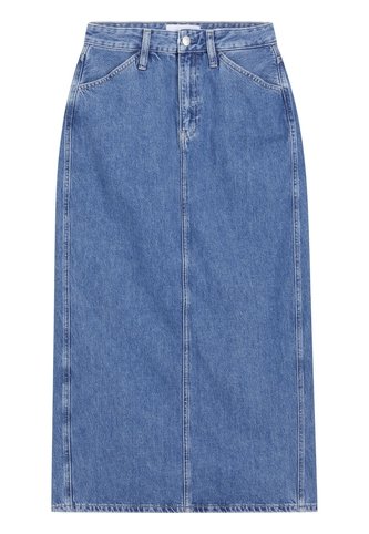 Falda Azul Larga Denim Calvin Klein Calvin Klein
