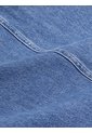 Falda Azul Larga Denim Calvin Klein de Calvin Klein