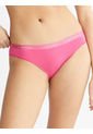 Pantie Rosado Tipo Bikini Clásica - Cotton Essentials Calvin Klein de Calvin Klein
