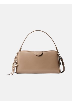 Bolso Beige Camera Cruzado Multicompartimiento Calvin Klein