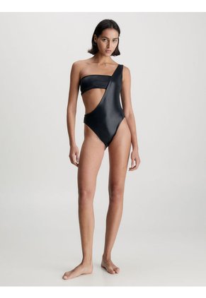 Bañador Negro Asimétrico - Neo Archive Calvin Klein