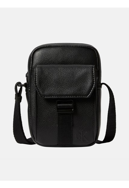 Bolso Negro Reporter Slim Strap Calvin Klein