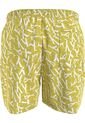 Bermuda De Baño Amarilla Estampado Con Monograma Calvin Klein de Calvin Klein