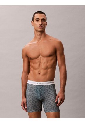 Pack Multicolor De 3 Boxers Sueltos Largos - Icon Cotton Stretch Calvin Klein