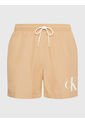 Bermuda Beige De Largo Medio Con Cordón - Ck Monogram Calvin Klein de Calvin Klein