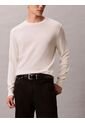 Saco Blanco Tejido Clásico Acanalado De Algodón Supima Calvin Klein de Calvin Klein