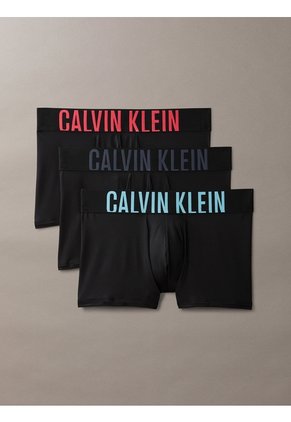 Pack Multicolor De 3 Bóxers Trunk - Intense Power Microfiber Stretch Calvin Klein
