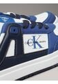 Tenis Azul Basket Con Cremallera Para Niño Calvin Klein de Calvin Klein