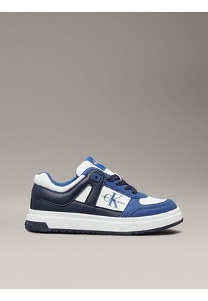 Tenis Azul Basket Con Cremallera Para Niño Calvin Klein