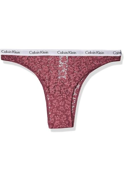 Panty Multicolor Brasileña - Carousel Lace Calvin Klein