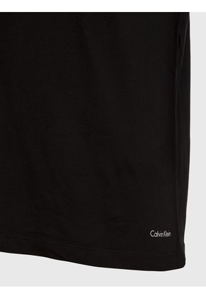 Pack De 3 Camisetas Negras De Cuello En V Para Hombre Calvin Klein