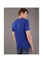 Camiseta Azul Con Logo Institutional Bicolor Calvin Klein de Calvin Klein