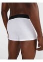 Boxer Blanco Low Rise Trunk Con Logo Calvin Klein de Calvin Klein