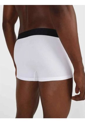 Boxer Blanco Low Rise Trunk Con Logo Calvin Klein