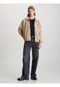Chaqueta Beige De Nailon Estructurado Para Hombre Calvin Klein de Calvin Klein
