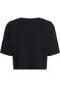 Camiseta Negra De Pijama Boxy Cropped - Pride Calvin Klein de Calvin Klein