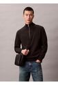 Bolso Negro Reporter Acolchado Con Logo Monograma Calvin Klein de Calvin Klein