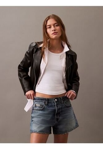 Minifalda Azul Claro Utility Denim Calvin Klein Calvin Klein