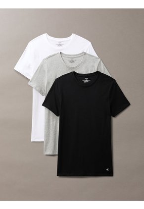 Pack Multicolor De 3 Camisetas - Cotton Classics Calvin Klein