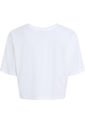 Camiseta Blanca De Pijama Boxy Cropped - Pride Calvin Klein de Calvin Klein