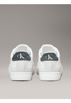 Tenis Blanco Classic Cupsole Iconic De Ante Calvin Klein