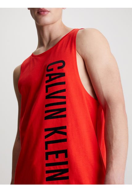 Camiseta Roja De Tirantes De Playa - Intense Power Calvin Klein