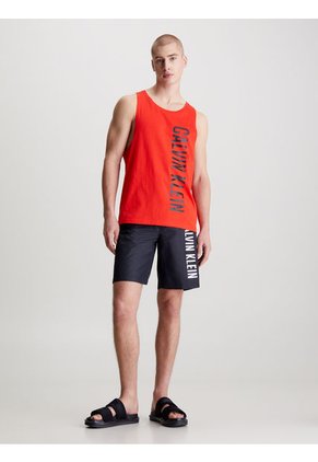 Camiseta Roja De Tirantes De Playa - Intense Power Calvin Klein