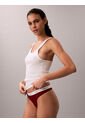 Tanga Roja - Cotton Stretch Rib Calvin Klein de Calvin Klein