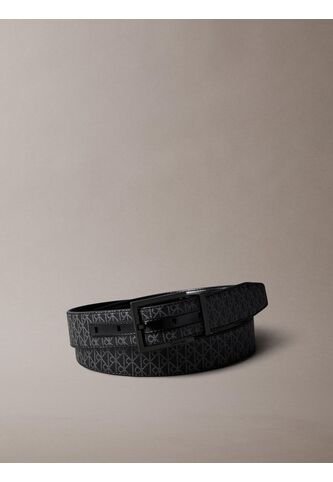 Cinturón Negro Reversible Con Logo Emblemático Calvin Klein Calvin Klein