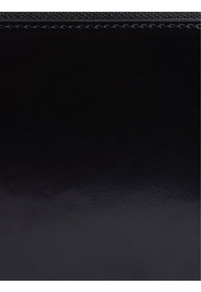 Billetera Negra Mediana Con Cremallera Alrededor Calvin Klein