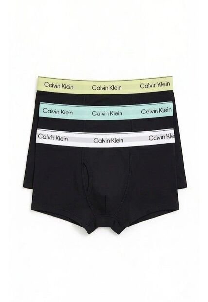 Pack Negro De 3 Boxers Trunk - Modern Cotton Stretch Calvin Klein