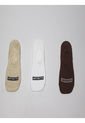 Pack Multicolor De 3 Medias Con Logo Mujer Calvin Klein  Calvin Klein de Calvin Klein