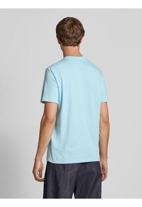 Camiseta Azul Cielo Con Monograma 30s Calvin Klein