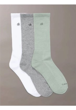 Pack Multicolor De 6 Medias Basic Cushion Calvin Klein