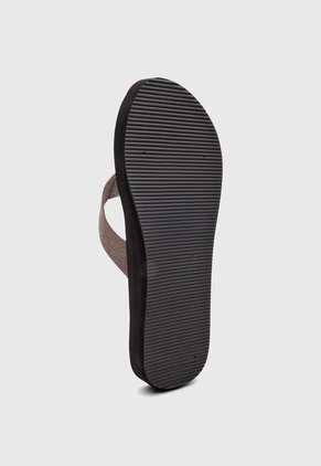 Sandalias Flip Flop Calvin Klein Caluha Café