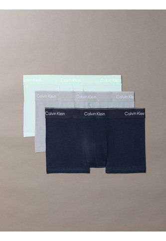 Pack Multicolor De 3 Boxers Ajustados De Talle Bajo - Icon Cotton Stretch Calvin Klein Calvin Klein