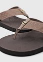 Sandalias Flip Flop Calvin Klein Caluha Café de Calvin Klein