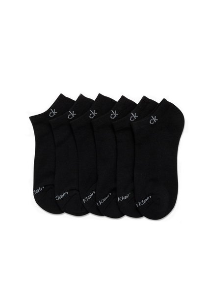 Pack Negro De 6 Medias Deportivas Básicas Calvin Klein