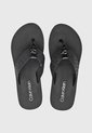 Sandalias Flip Flop Calvin Klein Negro de Calvin Klein