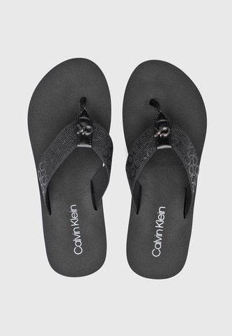 Sandalias Flip Flop Calvin Klein Negro Calvin Klein