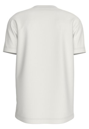 Camiseta Blanca Con Logo Tonal Calvin Klein