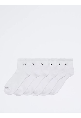 Pack Blanco De 6 Medias Basic Cushion Calvin Klein Calvin Klein