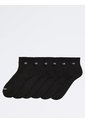 Pack Negro De 6 Medias Basic Cushion Calvin Klein de Calvin Klein