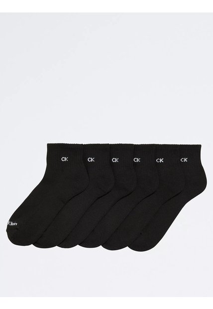 Pack Negro De 6 Medias Basic Cushion Calvin Klein