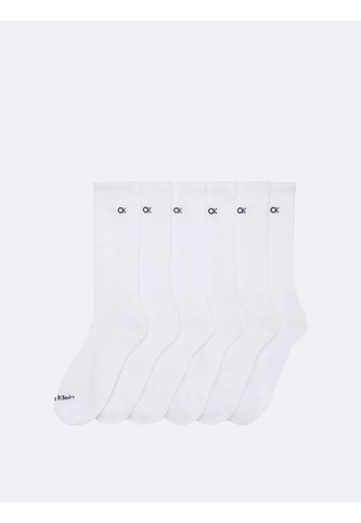 Pack Blanco De 6 Medias Basic Cushion Calvin Klein Calvin Klein