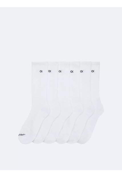 Pack Blanco De 6 Medias Basic Cushion Calvin Klein