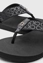 Sandalias Flip Flop Calvin Klein Negro de Calvin Klein