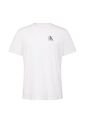 Camiseta Blanca Sport Con Mini Monograma Calvin Klein de Calvin Klein