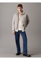 Chaqueta Gris De Nailon Acolchado Con Cremallera Calvin Klein de Calvin Klein