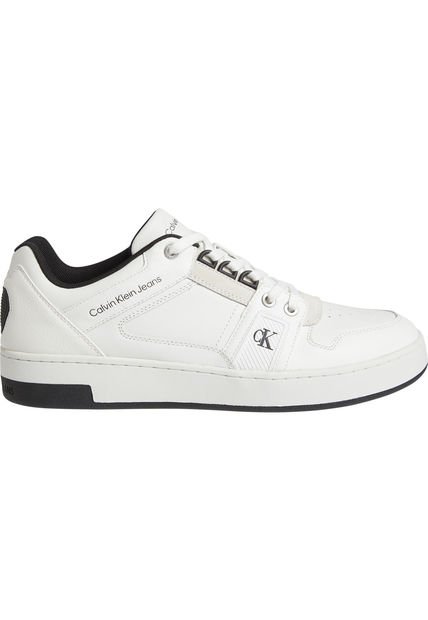 Tenis De Piel Blanco Calvin Klein